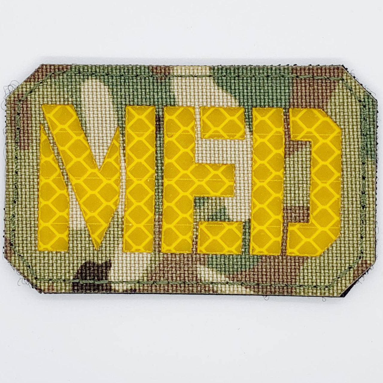 This Medic Reflective Laser Cut Patch is an essential addition to any gear collection! The durable hook and loop backing ensures easy attachment to any surface. Measuring at 8x5cm, this patch is the perfect size for visibility and practicality. Both the hook and loop pieces are provided, making application a breeze. Don't miss out on the value and versatility of this patch! www.moralepatches.com.au