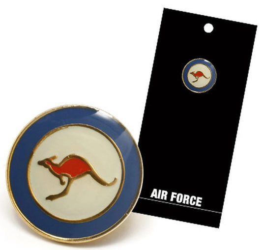  The kangaroo within the Air Force Roundel always faces the left except when used on aircraft or vehicles, when the kangaroo should always face the front of the aircraft or vehicle.