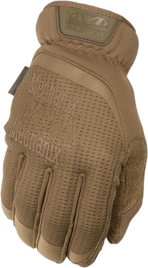 LIGHTWEIGHT AND DEXTEROUS, THE FASTFIT® PROVIDES SERVICE MEMBERS WITH AN UNBELIEVABLE FIT AND EASY ON/OFF FLEXIBILITY. THE ANATOMICALLY CUT TWO-PIECE PALM ELIMINATES MATERIAL BUNCHING FOR MAXIMUM CONTROL AND IMPROVED MANUAL OPERATION. FORM-FITTING MATERIAL TREKDRY® IS LIGHTWEIGHT AND BREATHABLE SO THE TOP OF YOUR HANDS STAY COOL AND COMFORTABLE IN ANY ENVIRONMENT. KEEP YOUR TACTICAL TOOL SECURE TO YOUR GEAR OR PACK WITH THE NYLON CORD LOOP POSITIONED BENEATH YOUR WRIST.  