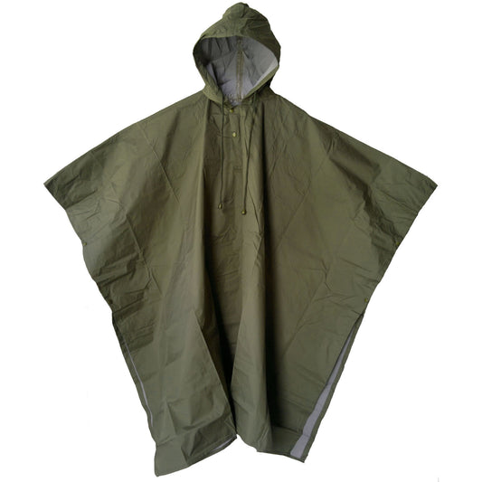 Stay protected in any weather with the Polyester Poncho Olive—your essential outdoor companion. Built tough with PU-coated, waterproof micro-ripstop polyester and reinforced taped seams, this poncho delivers a reliable 2000mm waterhead rating to keep you completely dry during camping, hiking, fishing, and field operations. www.moralepatches.com.au