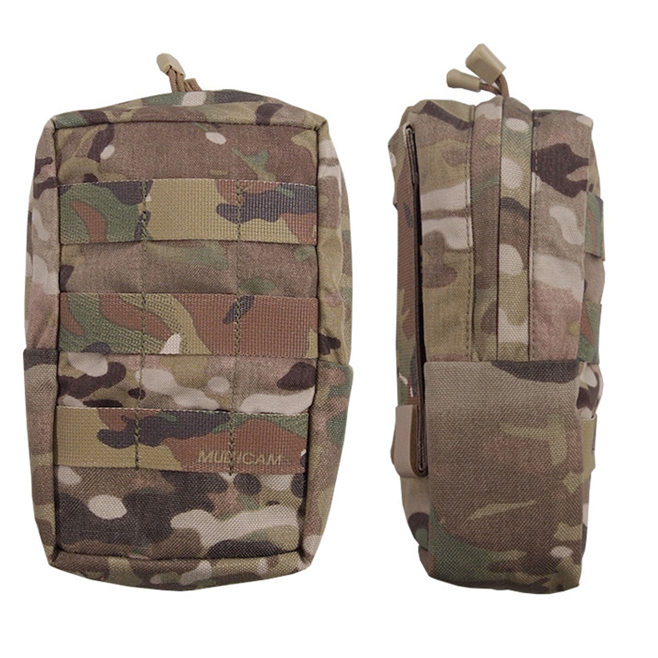 Capable of holding a 1000ml Nalgene wide mouth water bottle or an issue water bottle with ease.   Three rows of PALS across the front allow the addition of pouches. Includes drainage grommet at bottom for maritime operations.   Dimensions: 120mm Wide X 200mm Tall X 80mm Deep.   Requires three PALS columns.   NSN 8465-66-155-9119 www.moralepatches.com.au