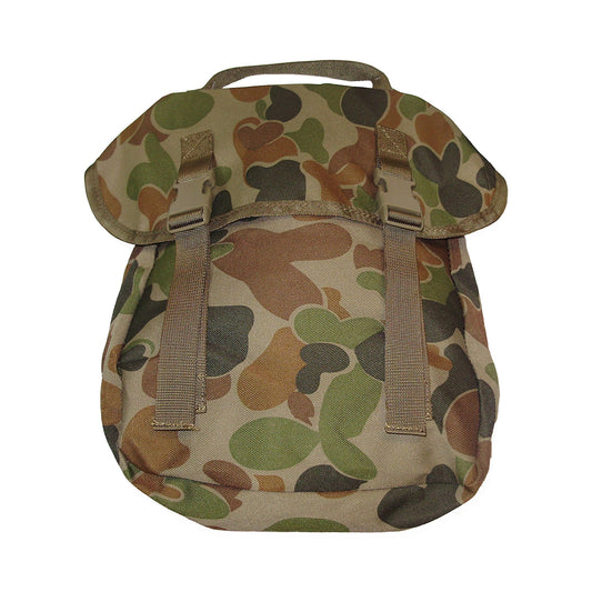 MOLLE campatible  Top loading pouch  Internal gusset with drawcord  Heavy duty webbing  Heavy duty fabric  Nylon buckles  7LT capacity