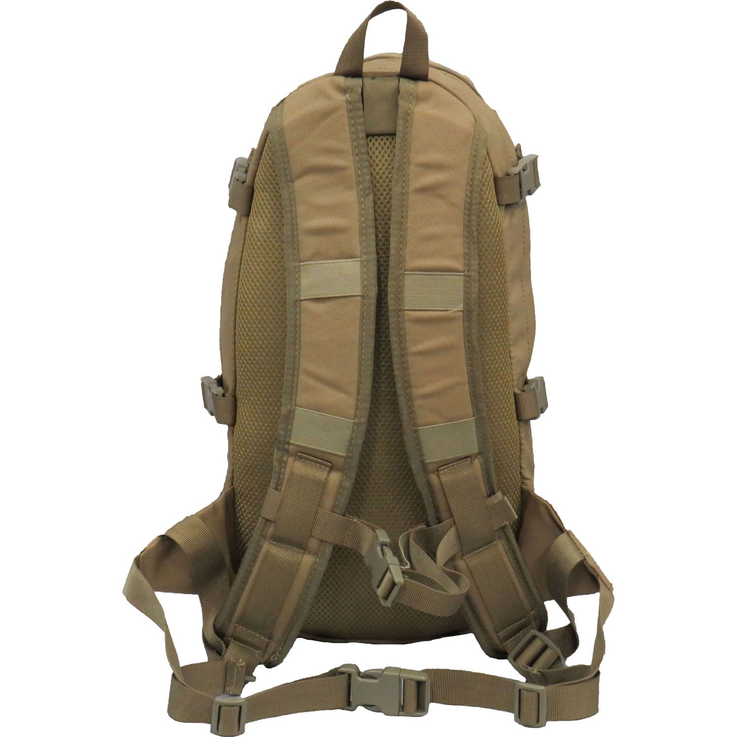 12L capacity  Heavy duty 900D 2 coats PU fabric  Neoprene insulated  Flat opening front pocket with organiser  Bonus 2L wide mouth EVA bladder with neoprene hose cover  Side compression straps  Front attachment straps  Heavy duty shock cord  Breathable foam mesh back  Padded shoulder straps with sternum strap