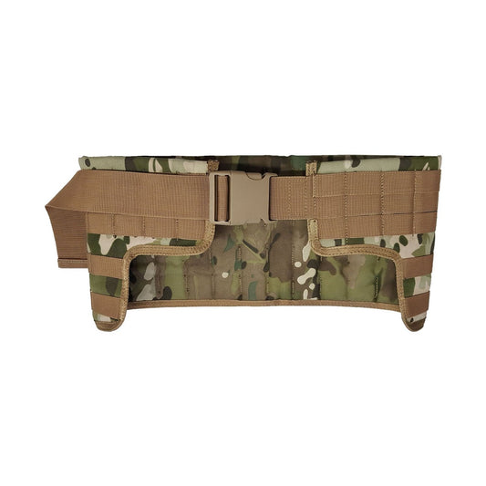 Heavy duty 900D 2 coats PU fabric  50mm adjustable clip + foam inner  Heavy duty webbing and fasteners  Minimum Size: 92cm  Maximum Size: 130cm  Weight: 300g