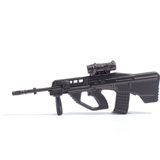 The Enhanced F88 is the replacement for the widely used F88 Austeyr. With modifications and advancements on the previous F88, the Enhanced F88 was introduced in 2015-16 and continues to be used by the Australian Defence Force. Create a great modern set when you combine this miniature replica with others from the collection. www.moralepatches.com.au