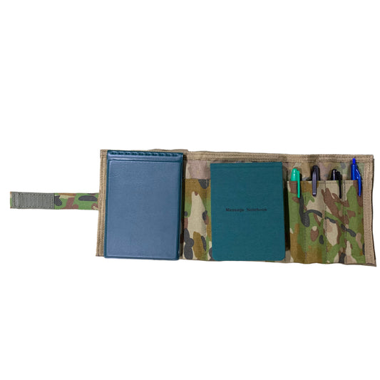 With the edition of our new AMC Notebook Cover, we had to make a bundle for you legends out there and to save buying everything individually which can be costly.  Bundle includes:  Notebook Cover, 20 page Viewee Twoee, Field Notebook and x4 black pens or we can exchange x2 pens for x2 pencils if you like www.moralepatches.com.au