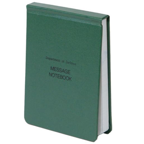 Army Field Message Notebook